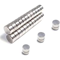 Imanes Pequeños-FEYG Neodimio Imán Potentes 8X3mm Imanes de Disco de Tierra Rara Para Artesanías- Manualidades- Hobbies…